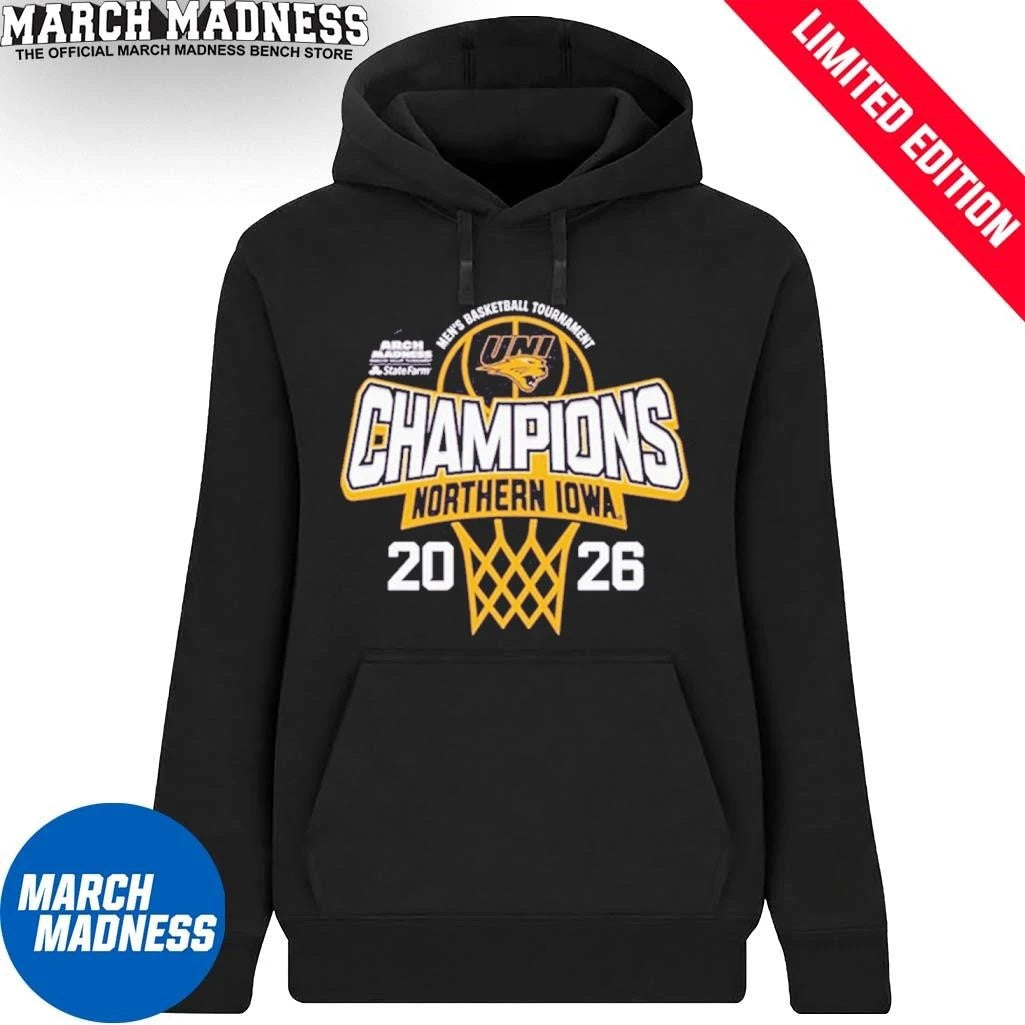 Official UNI Panthers MVC Men’s Basketball Tournament Champions Shirt