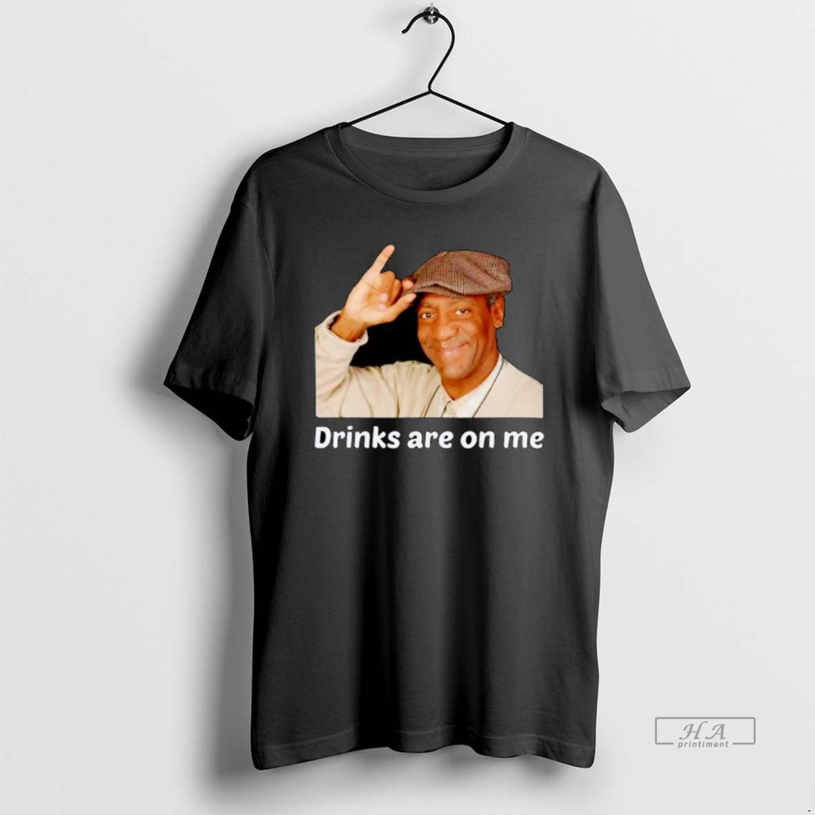 Official Viet Hands Bill Cosby Drinks Are On Me Ornaments T-Shirts, Hoodie, Sweatshirt | HypeCrazeTee.com