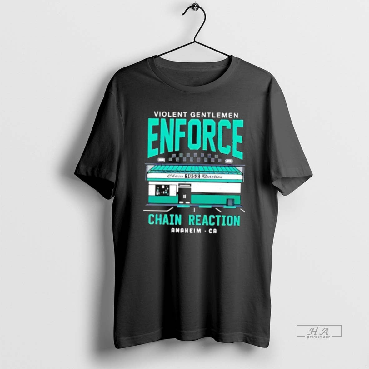 Official Violent Gentlemen Enforce Chain Reaction T-Shirts, Hoodie, Sweatshirt | HypeCrazeTee.com