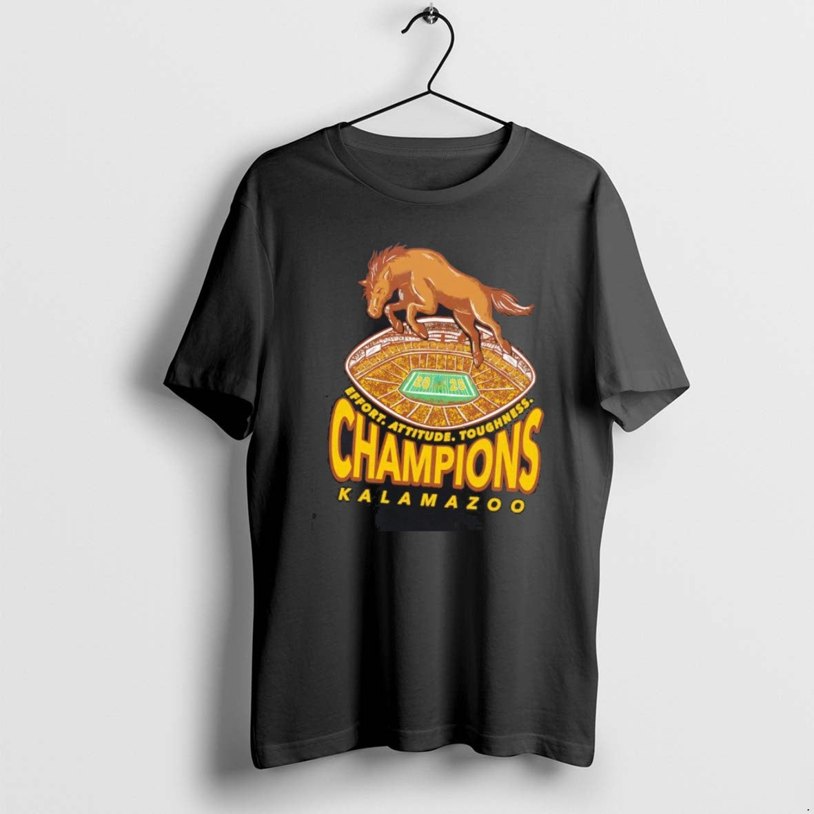 Official Western Michigan Broncos 2025 Kalamazoo Conference Champions T-Shirts, Hoodie, Sweatshirt | HypeCrazeTee.com