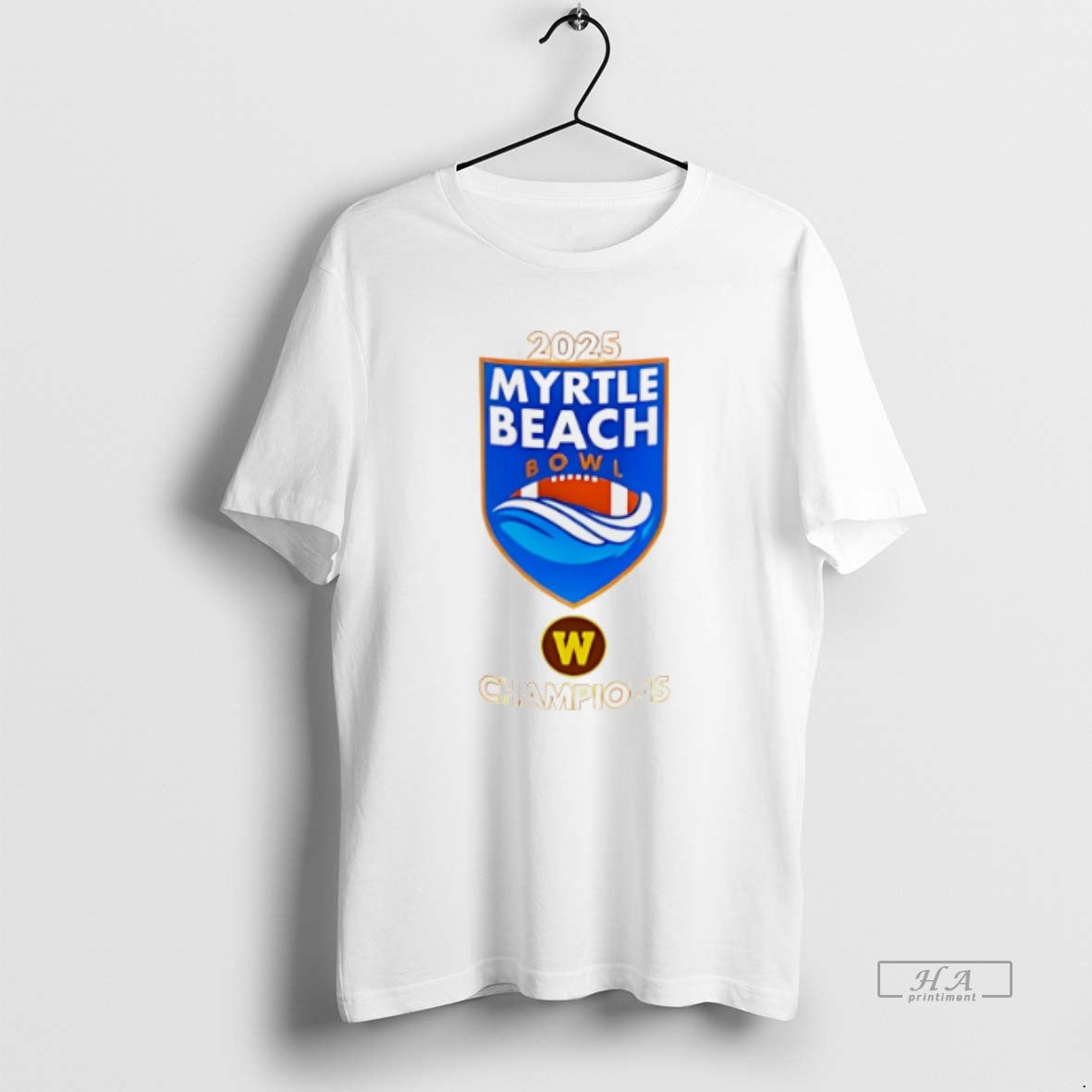 Official Western Michigan Broncos Wmu 2025 Myrtle Beach Bowl Champions T-Shirts, Hoodie, Sweatshirt | HypeCrazeTee.com