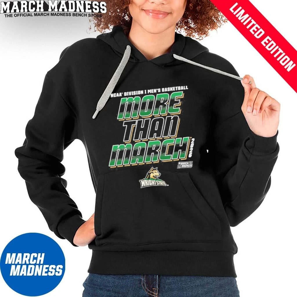 Official Wright State Men’s Basketball More Than March 2026 Shirt