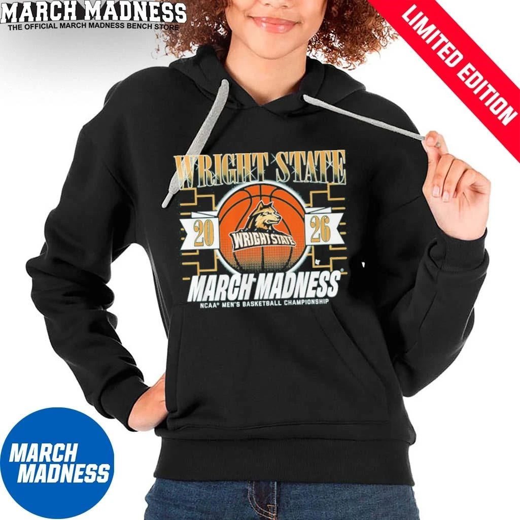 Official Wright State Raiders MBB 2026 March Madness Shirt