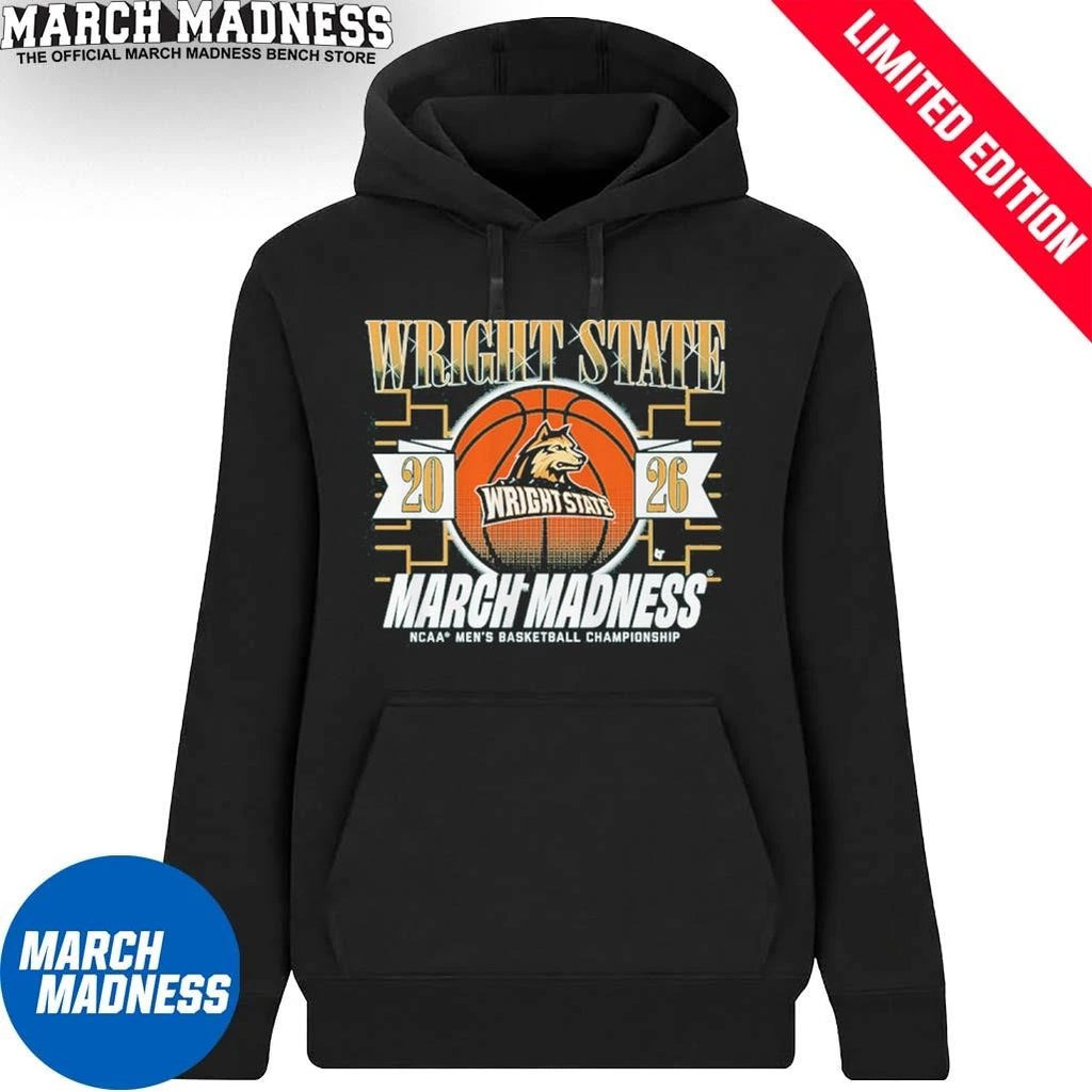 Official Wright State Raiders MBB 2026 March Madness Shirt