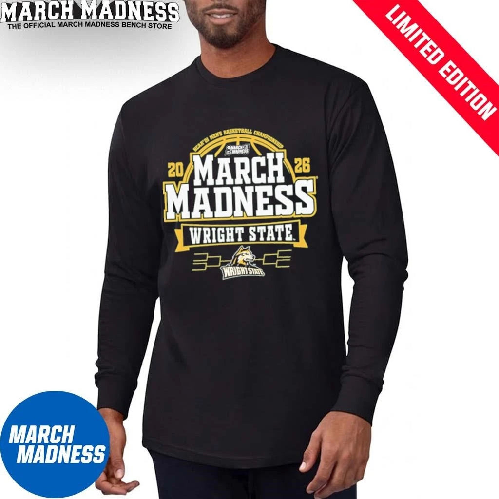 Official Wright State Raiders March Madness NCAA Men’s Basketball Shirt