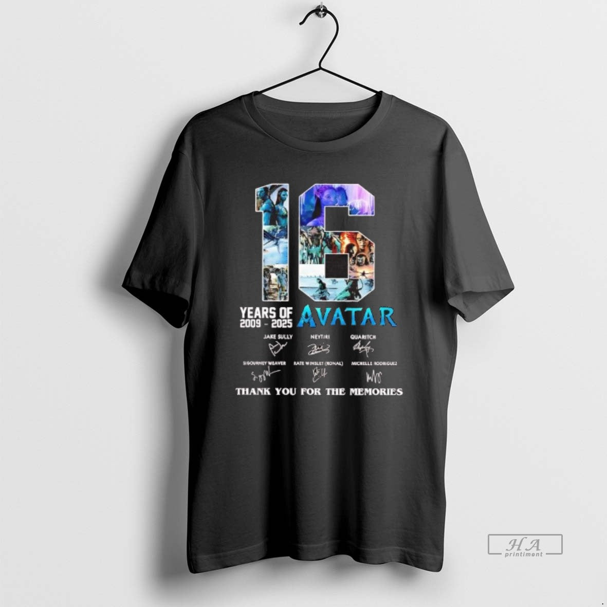 Official Year Of Avatar Thank You For The Memories 2009 2025 Signatures T-Shirts, Hoodie, Sweatshirt | HypeCrazeTee.com