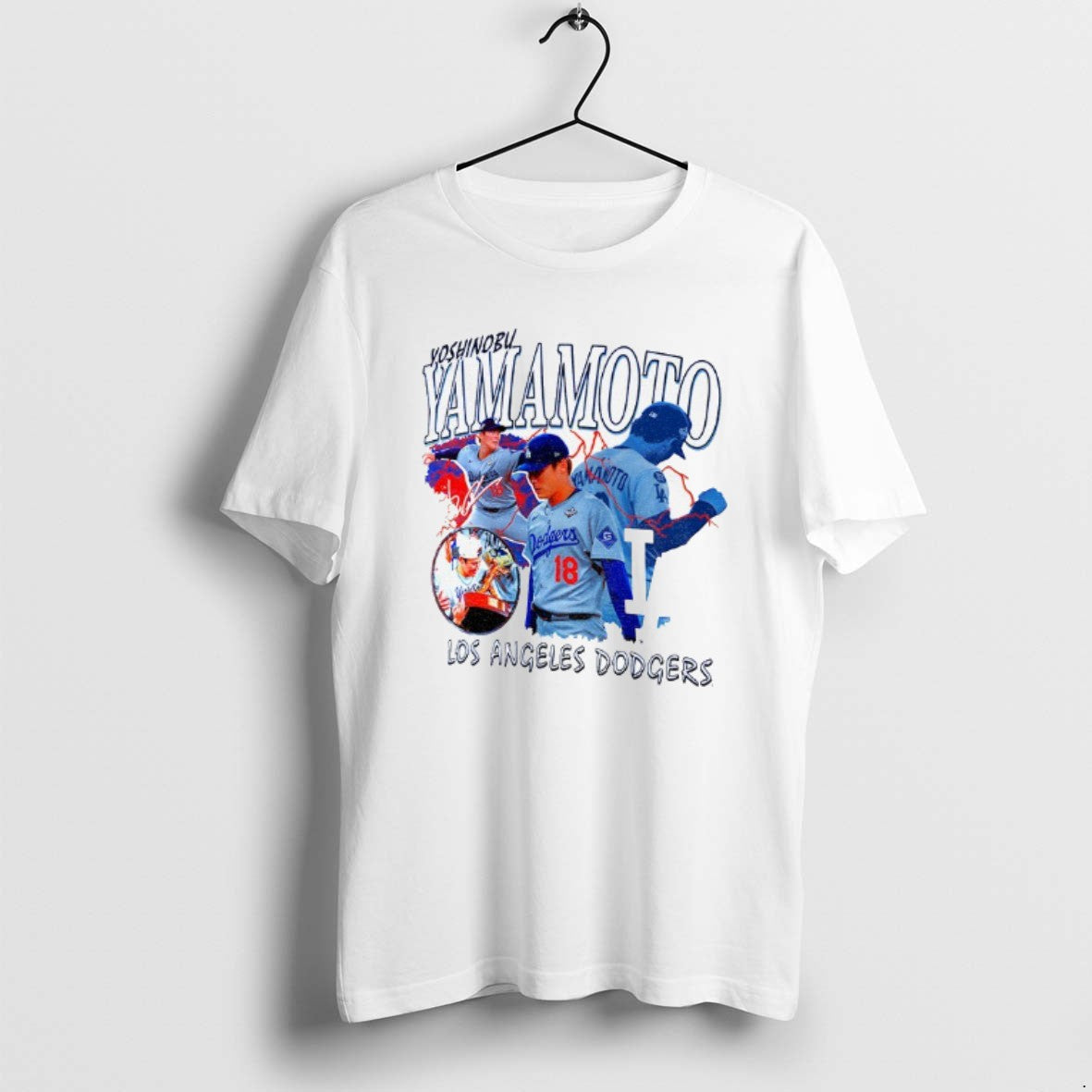 Official Yoshinobu Yamamoto Los Angeles Dodgers Mlb Baseball Graphic Signature T-Shirts, Hoodie, Sweatshirt