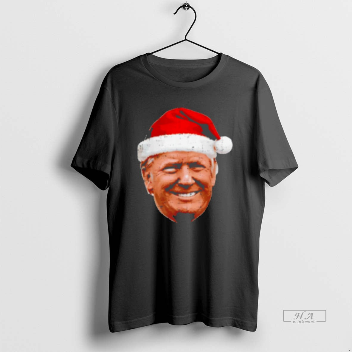 Official Christmas Trump Face Santa Funny Xmas Meme Classic Womens T-Shirts, Hoodie, Sweatshirt | HypeCrazeTee.com