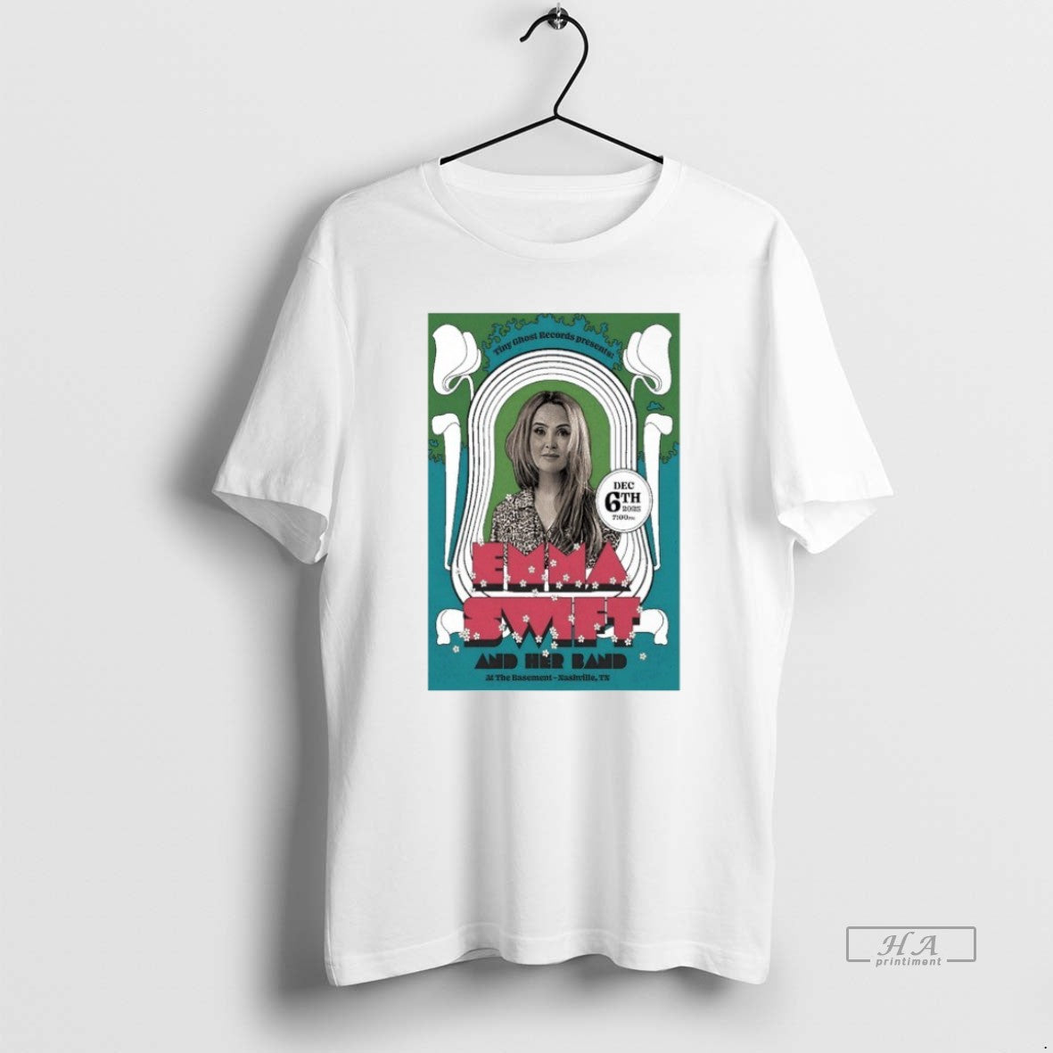 Official Emma Swift Dec 6 2025 The Basement In Nashville Tn T-Shirts, Hoodie, Sweatshirt | HypeCrazeTee.com