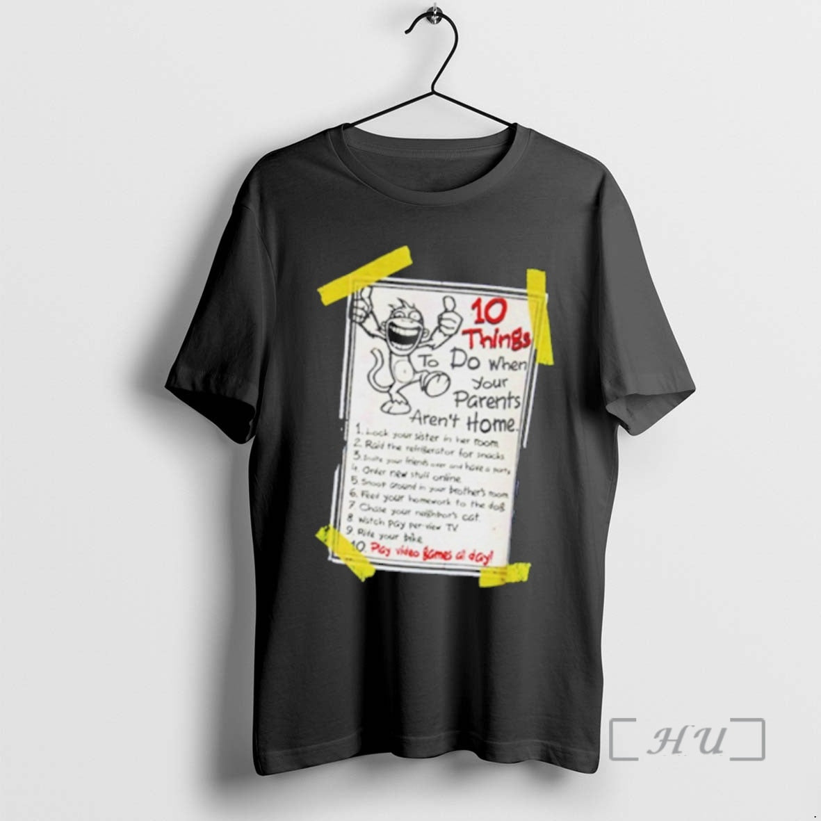 Officials 10 Things Do When Your Parent Arent Home T-Shirts, Hoodie, Sweatshirt | HypeCrazeTee.com