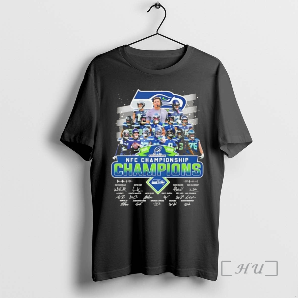 Officials 2025 2026 Nfc Championship Champions All Names Players Signatures T-Shirts, Hoodie, Sweatshirt | HypeCrazeTee.com