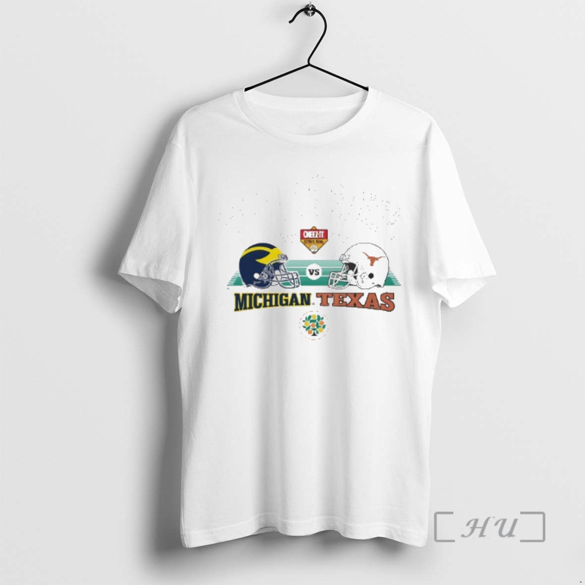 Officials 2025 Cheez It Citrus Bowl 2 Team Michigan Vs Texas Helmets Premium T Shirts Hoodie, Sweatshirt | HypeCrazeTee.com