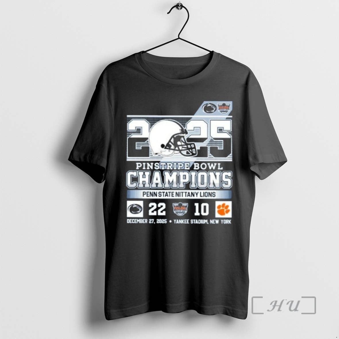 Officials 2025 Pinstripe Bowl Champions Penn State Nittany Lions 22 10 Premium T Shirts Sweater Hoodie, Sweatshirt
