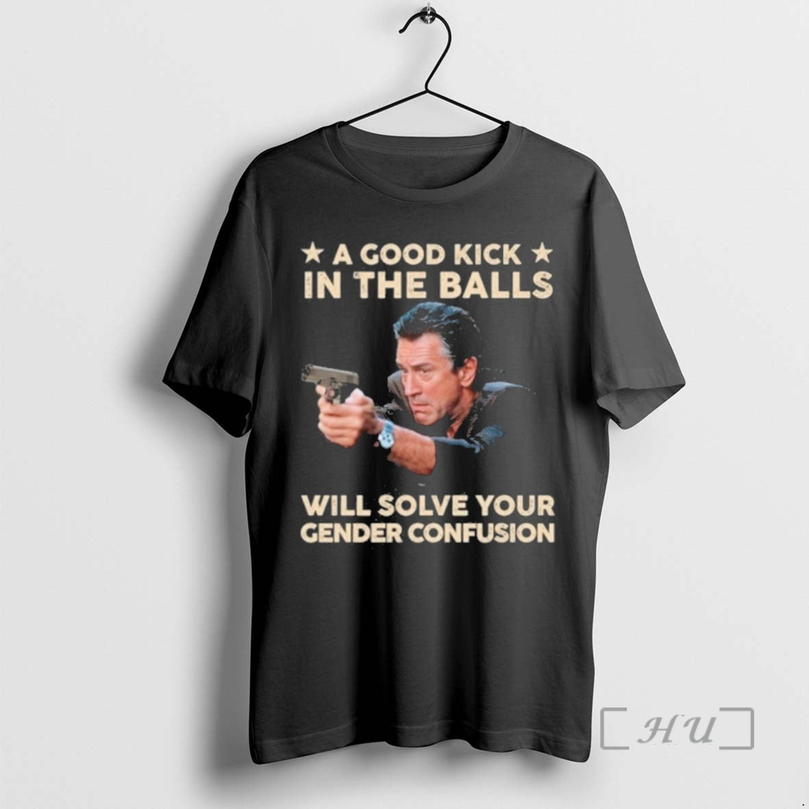 Officials A Good Kick In The Balls Will Solve Your Gender Confusion Premium T Shirts Hoodie, Sweatshirt | HypeCrazeTee.com