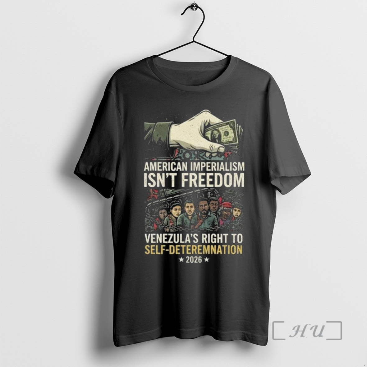 Officials American Imperialism Isnt Freedom Venezuela Self Determination 2026 T-Shirts, Hoodie, Sweatshirt | HypeCrazeTee.com