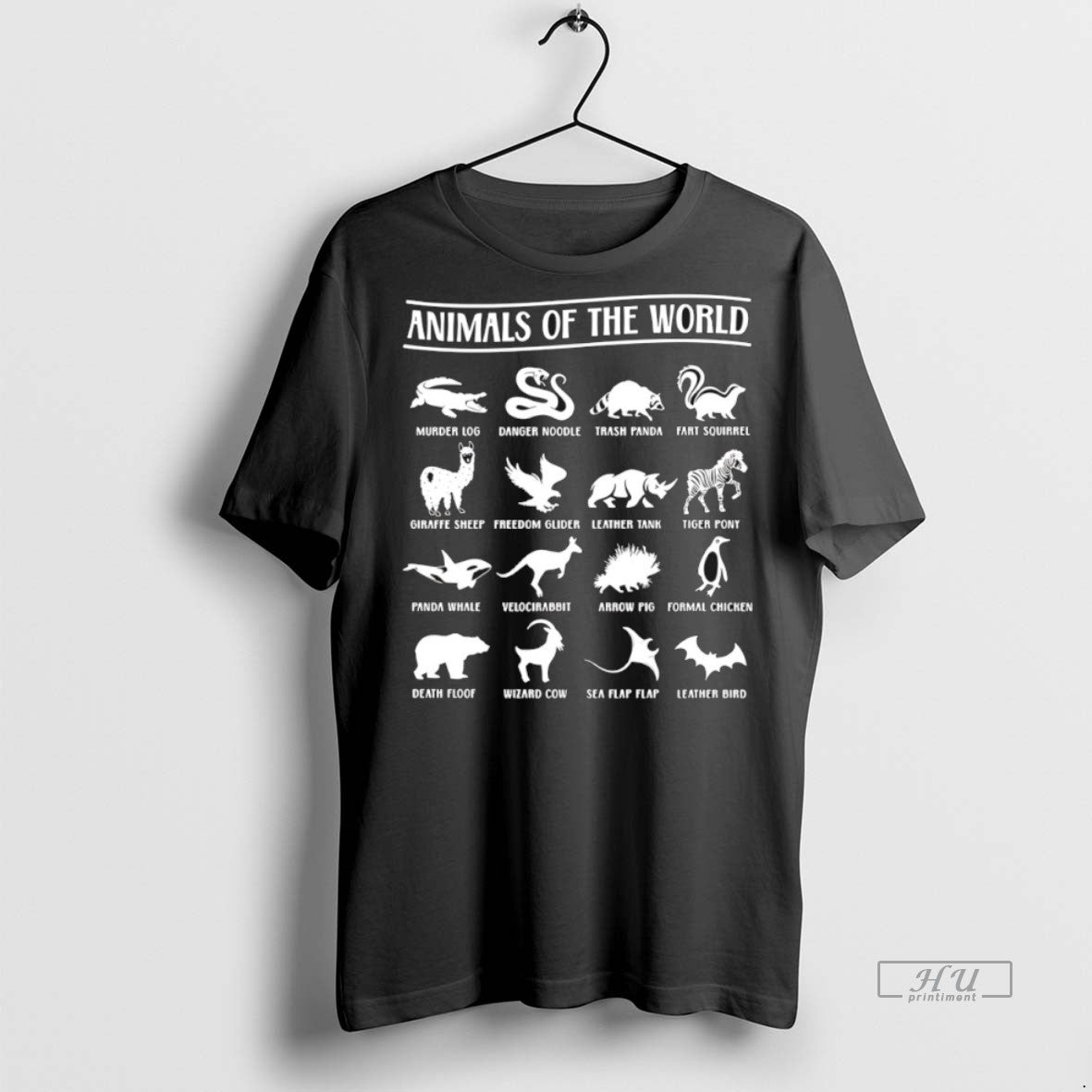 Officials Animals Of The World Danger Noodle Trash Panda Fart Squirrel Tee Shirt Sweater