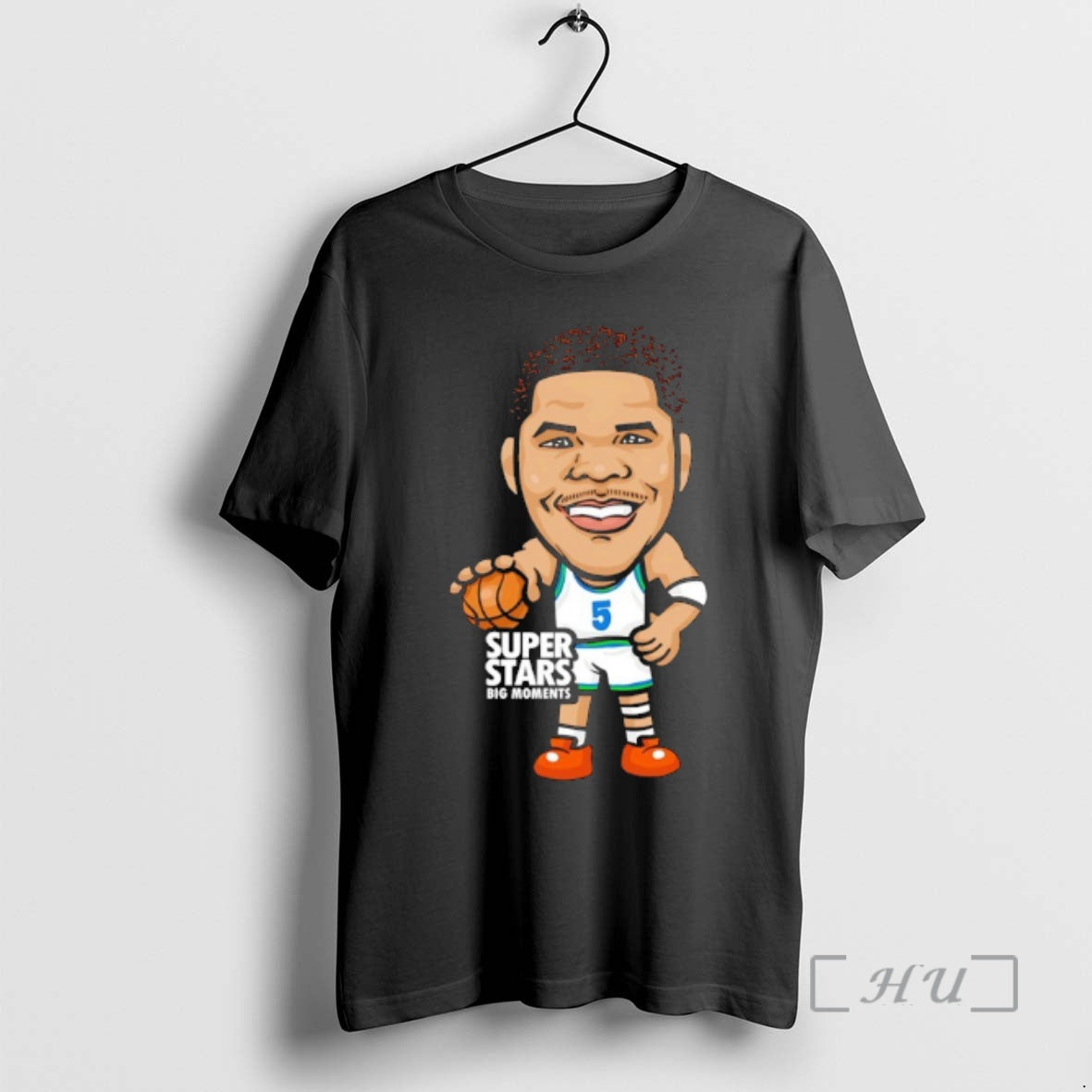 Officials Anthony Edwards Super Stars Big Moments Cartoon T-Shirts, Hoodie, Sweatshirt | HypeCrazeTee.com
