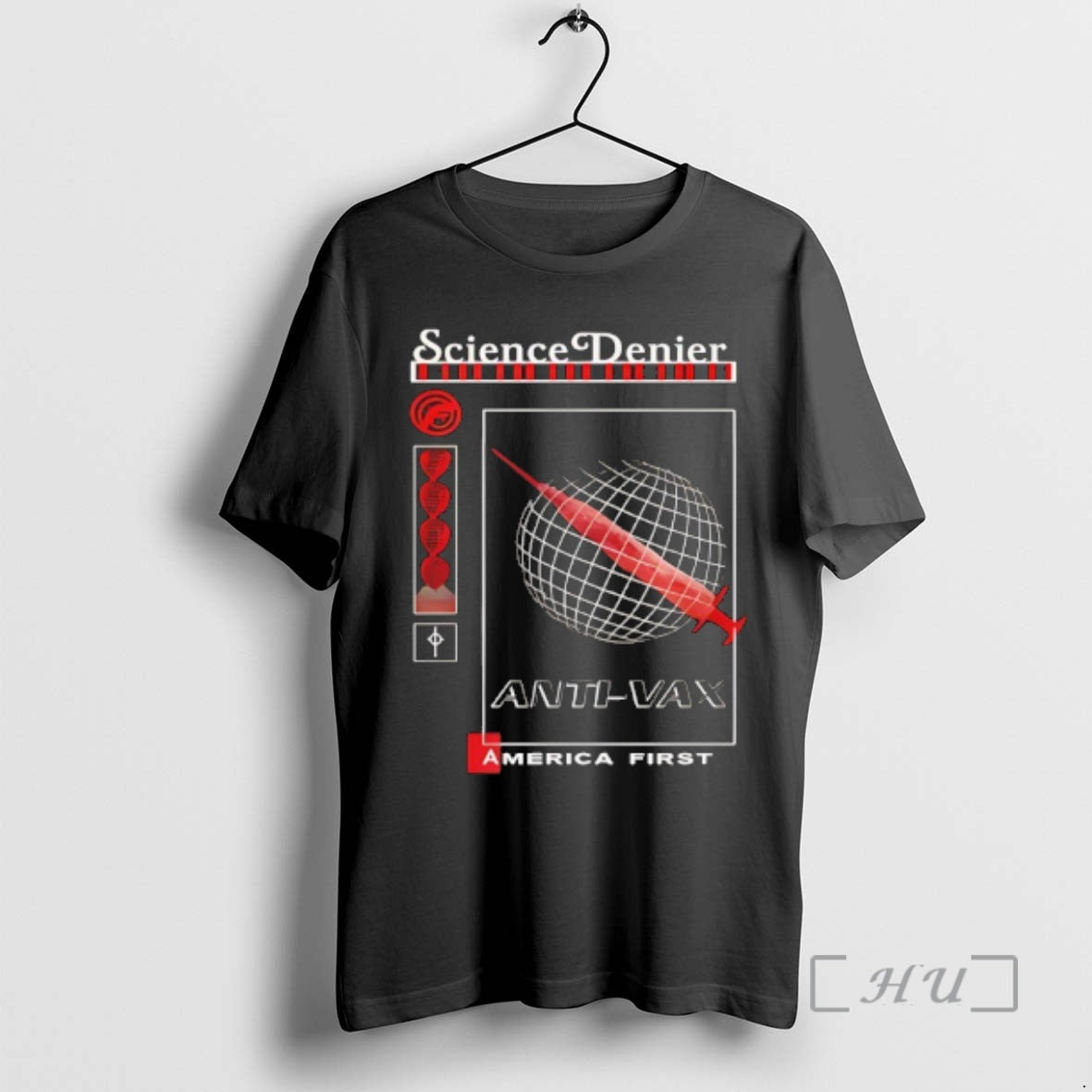 Officials Anti Vax Science Denier America First T-Shirts, Hoodie, Sweatshirt | HypeCrazeTee.com
