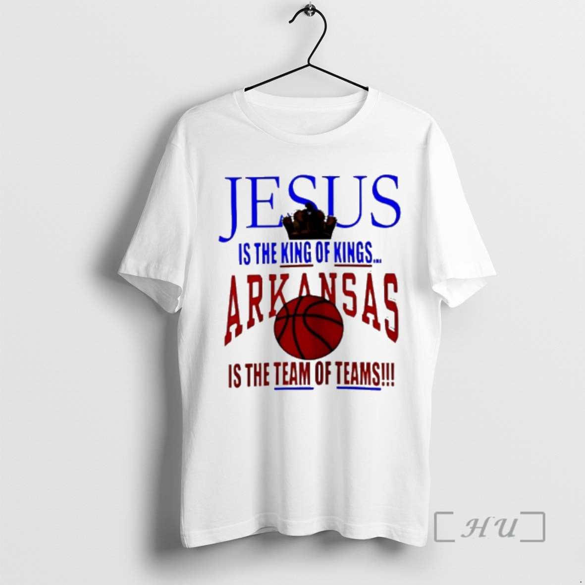Officials Arkansas Razorbacks Basketball Jesus Is The King Of Kings T-Shirts, Hoodie, Sweatshirt | HypeCrazeTee.com