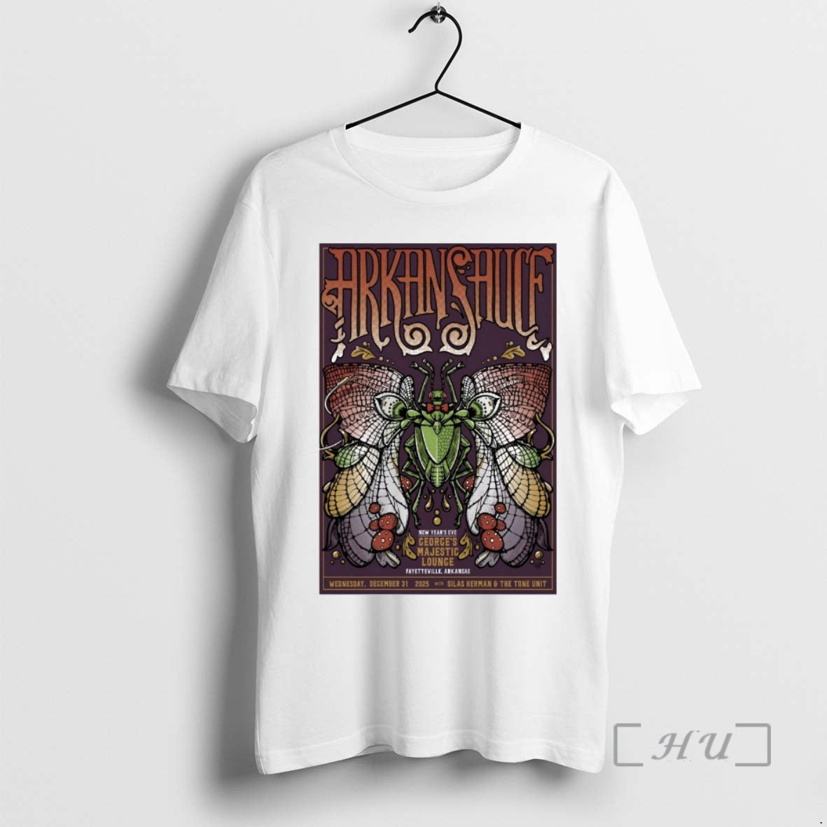 Officials Arkansauce December 31 2025 Fayetteville Ar New Years Eve T-Shirts, Hoodie, Sweatshirt | HypeCrazeTee.com