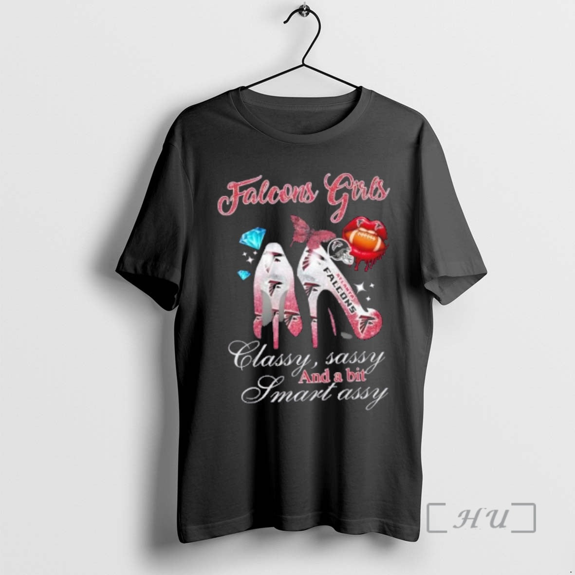 Officials Atlanta Falcons Girls High Heels Classy Sassy And A Bit Smart Assy Premium T-Shirts, Hoodie, Sweatshirt