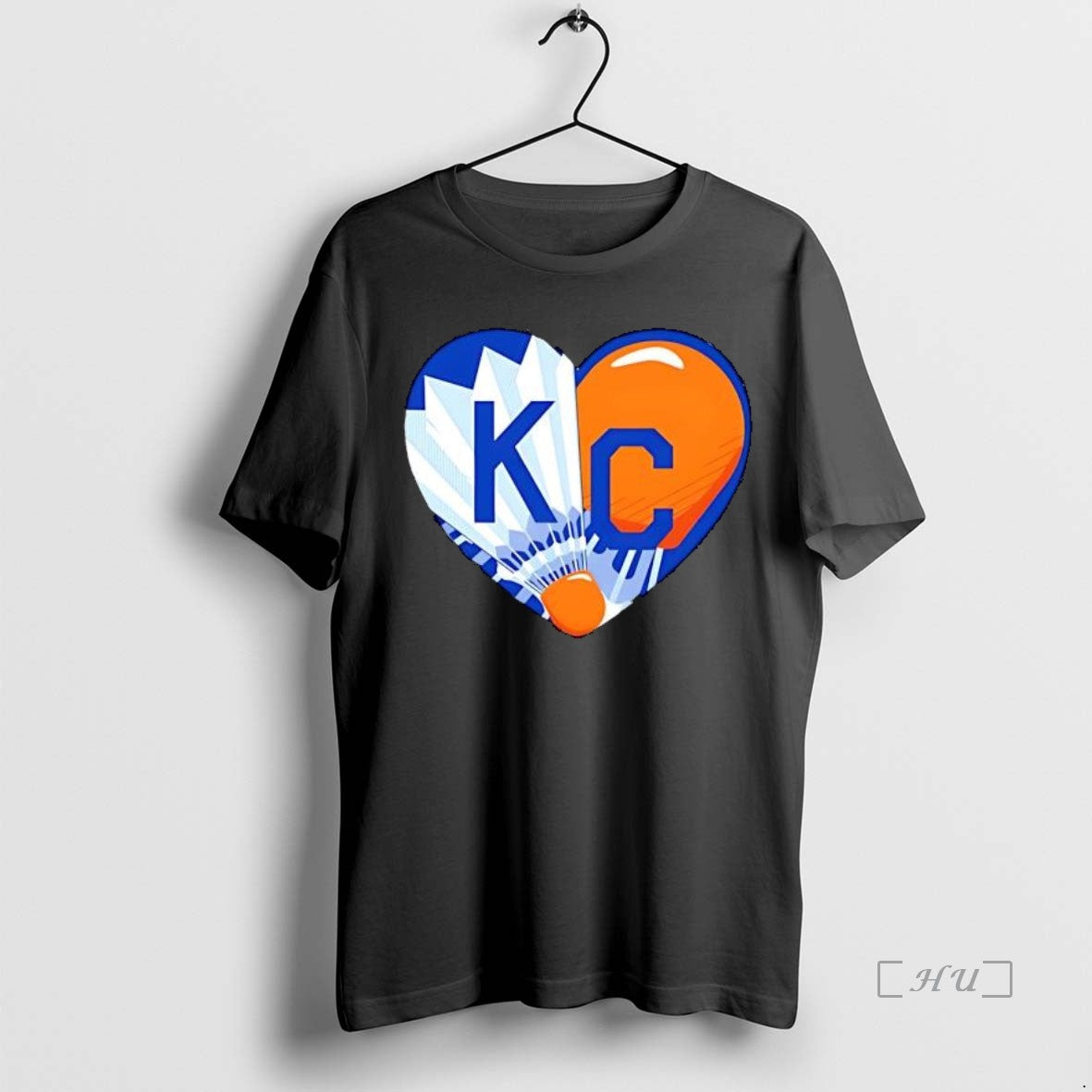 Officials Awesome Shuttlecock Kc Heart T-Shirts, Hoodie, Sweatshirt | HypeCrazeTee.com