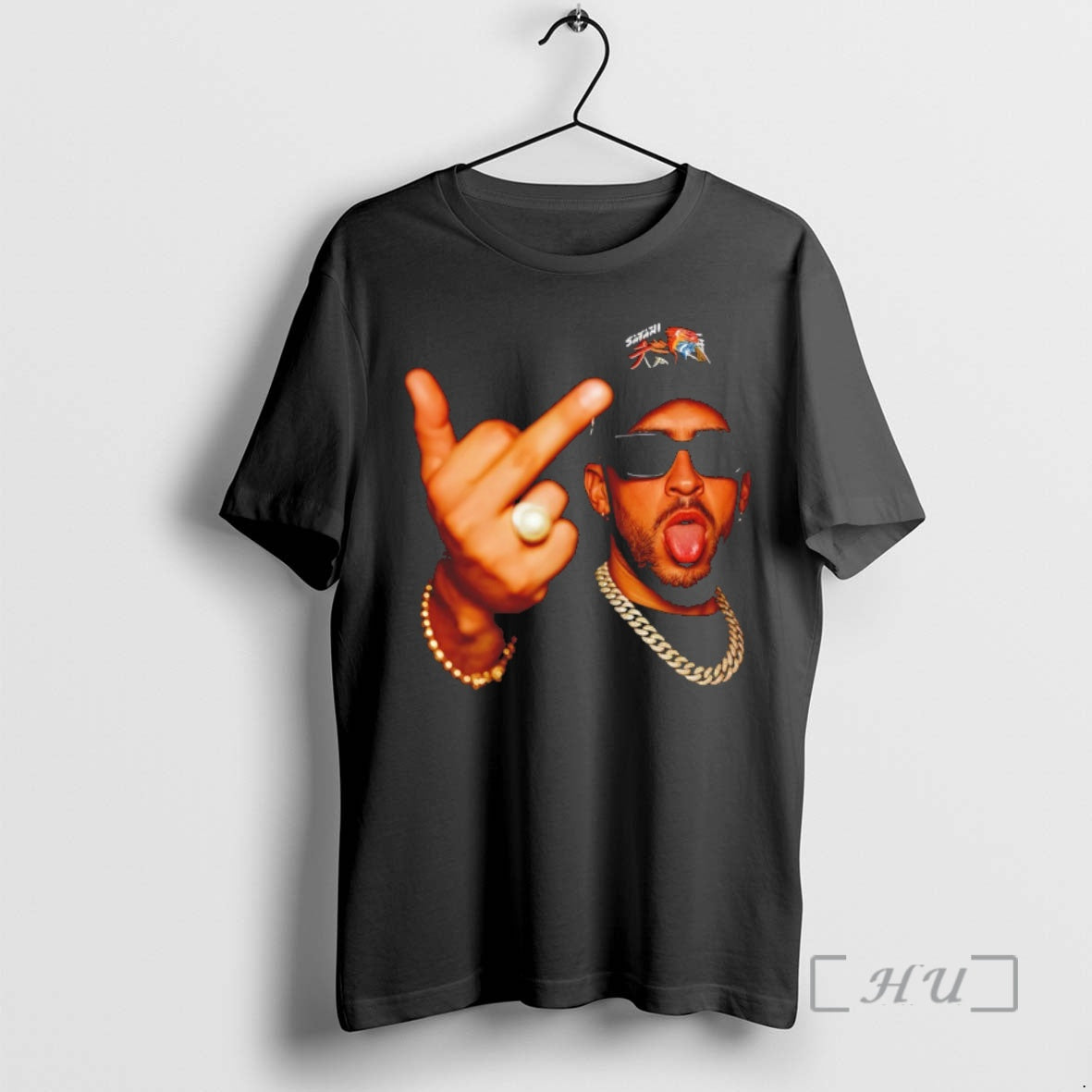 Officials Bad Finger Benito Bunny Singer Middle Finger T-Shirts, Hoodie, Sweatshirt | HypeCrazeTee.com