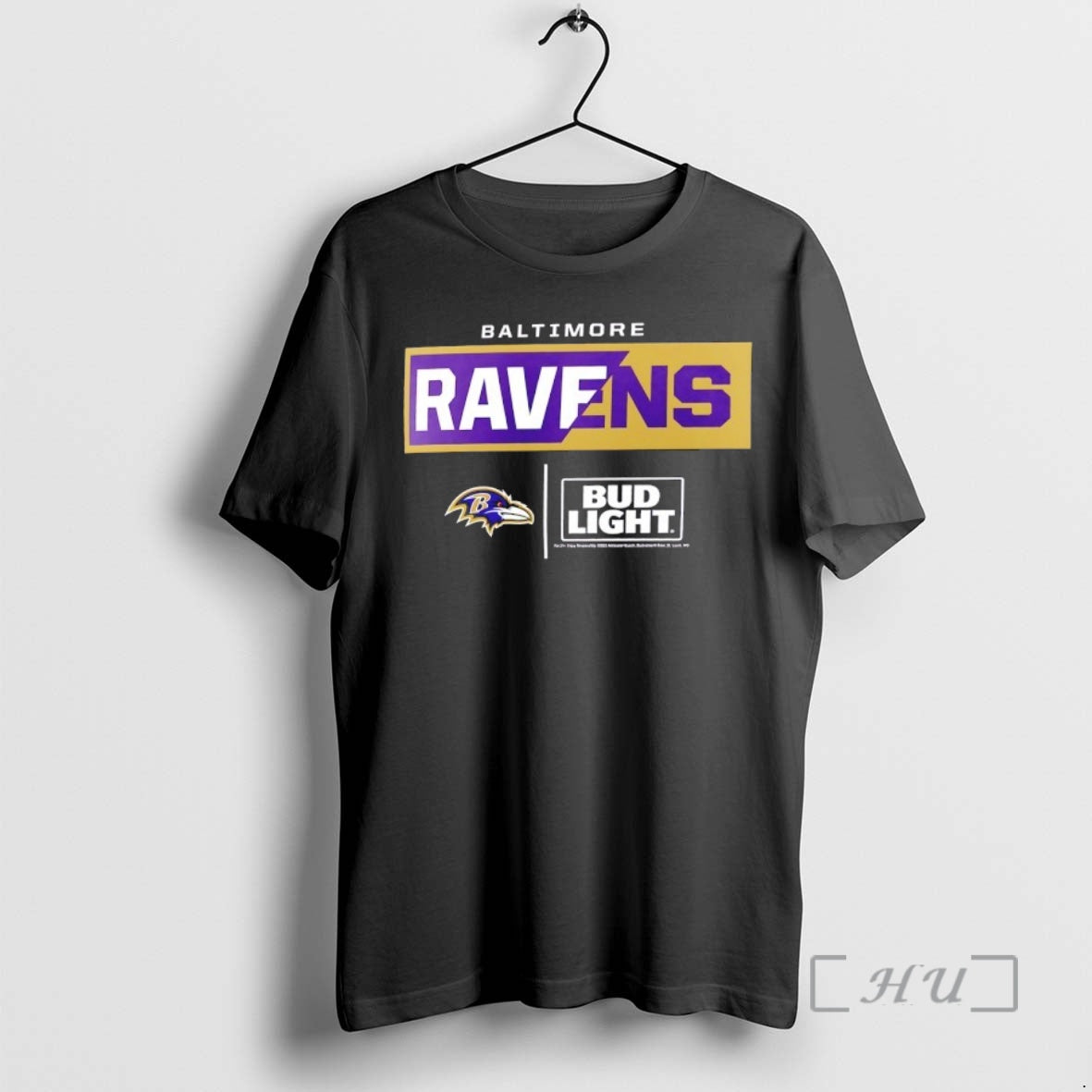 Officials Baltimore Ravens National Football League X Bud Light Logo T-Shirts, Hoodie, Sweatshirt | HypeCrazeTee.com