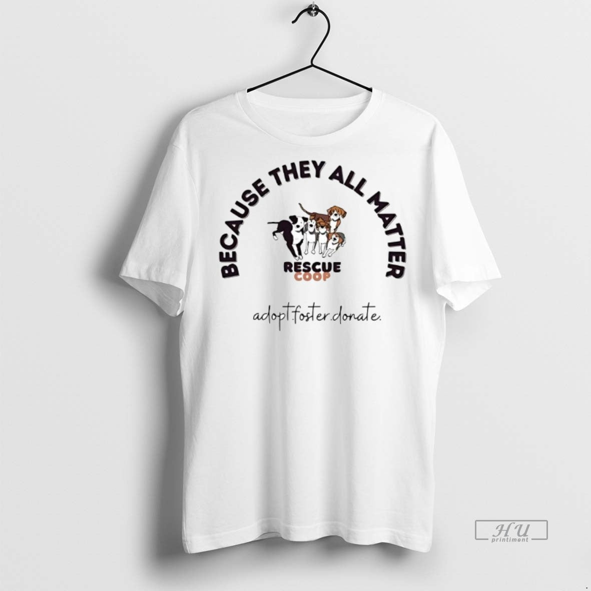 Officials Because They All Matter Rescue Coop Tee Shirt Sweater