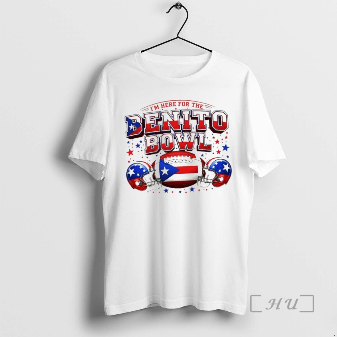 Officials Benito Bowl Bad Bunny Im Here For The Benito Bowl Logo Premium T Shirts Hoodie, Sweatshirt | HypeCrazeTee.com