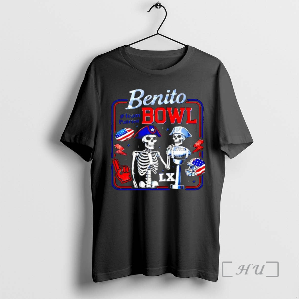 Officials Benito Bowl Team Patriot Vintage Skeleton T-Shirts, Hoodie, Sweatshirt | HypeCrazeTee.com