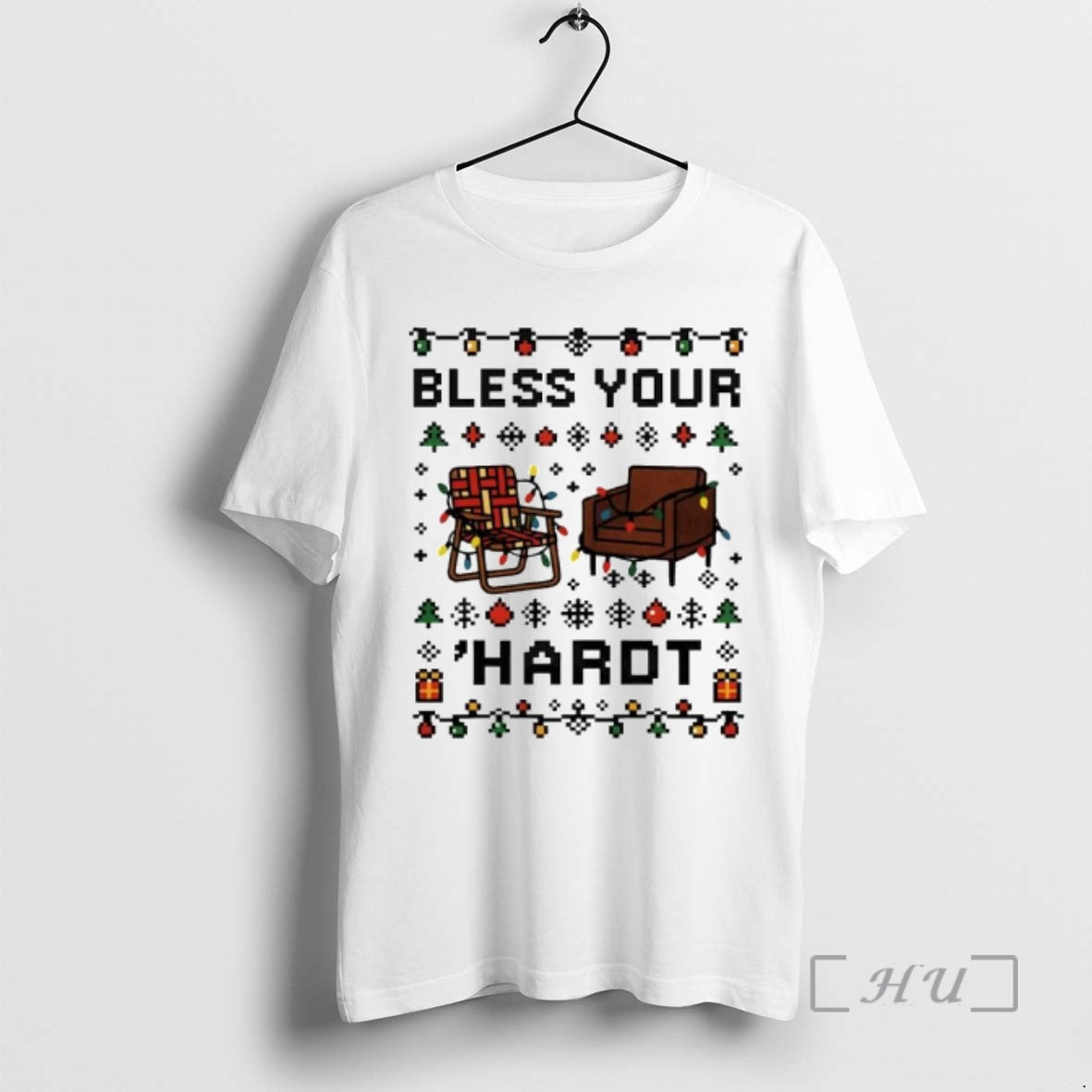 Officials Bless Your Hardt Ugly Christmas Ornaments T-Shirts, Hoodie, Sweatshirt | HypeCrazeTee.com