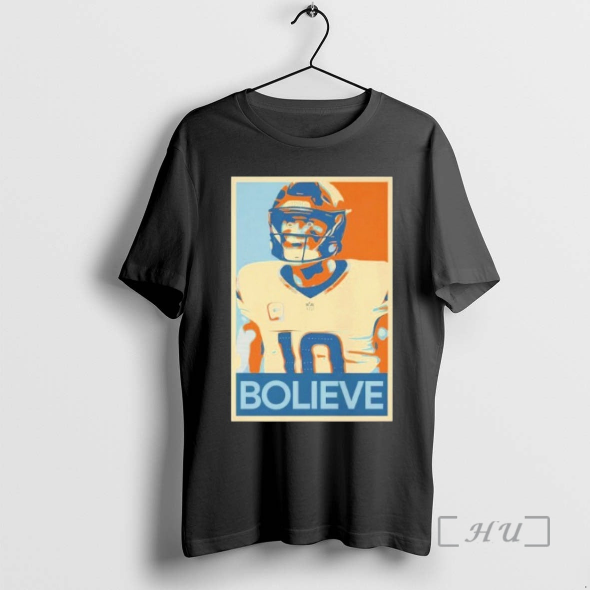Officials Bo Nix Bolieve Hope Fueled Broncos T-Shirts, Hoodie, Sweatshirt | HypeCrazeTee.com