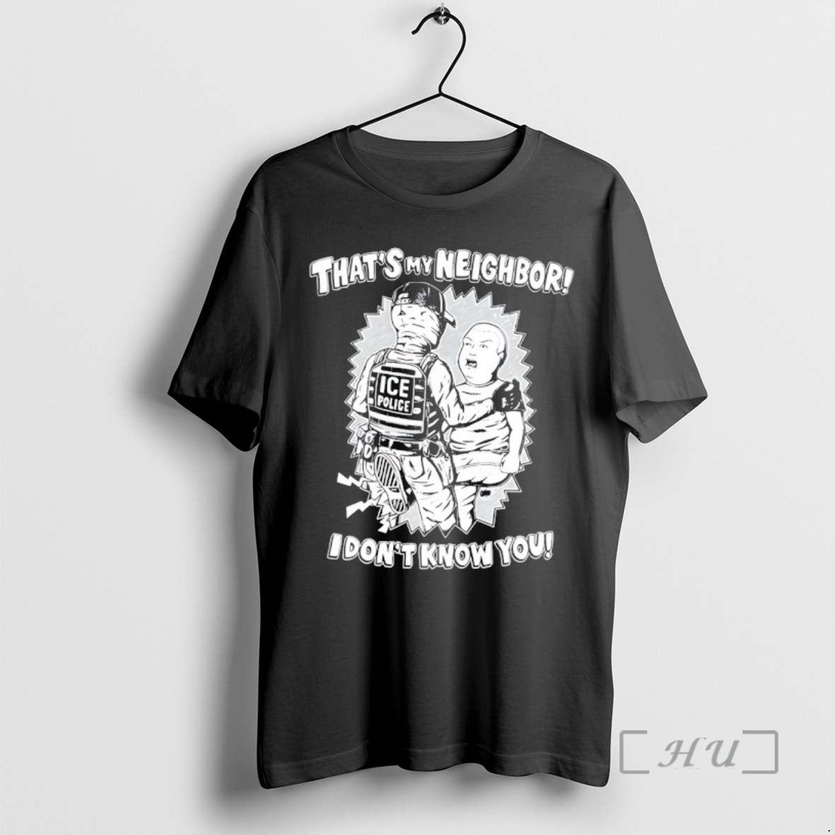 Officials Bobby Hill Thats My Neighbor I Dont Know You T-Shirts, Hoodie, Sweatshirt | HypeCrazeTee.com