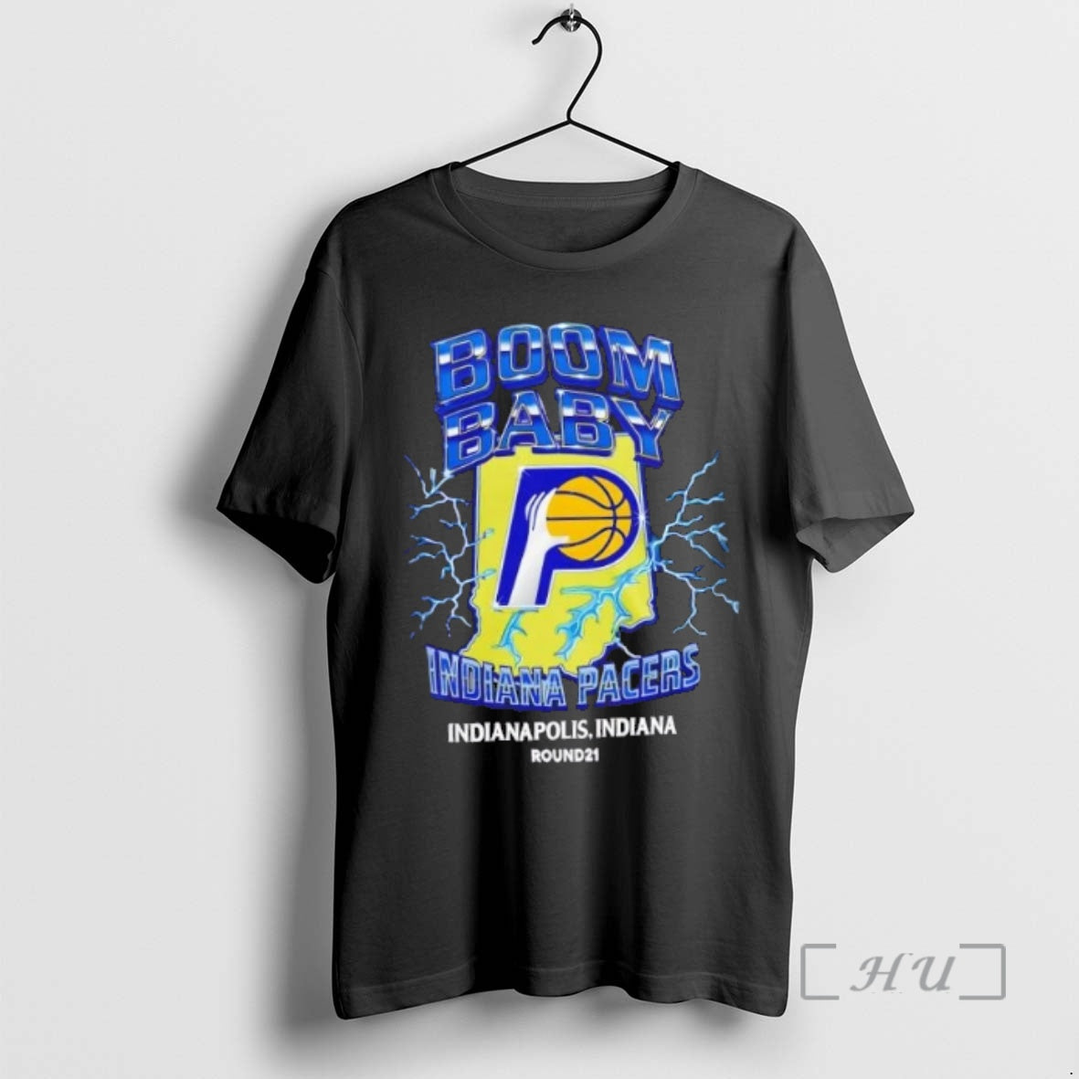 Officials Boom Baby Exclusive Indiana Pacers Moments Mixtapes 2 Sided T-Shirts, Hoodie, Sweatshirt | HypeCrazeTee.com