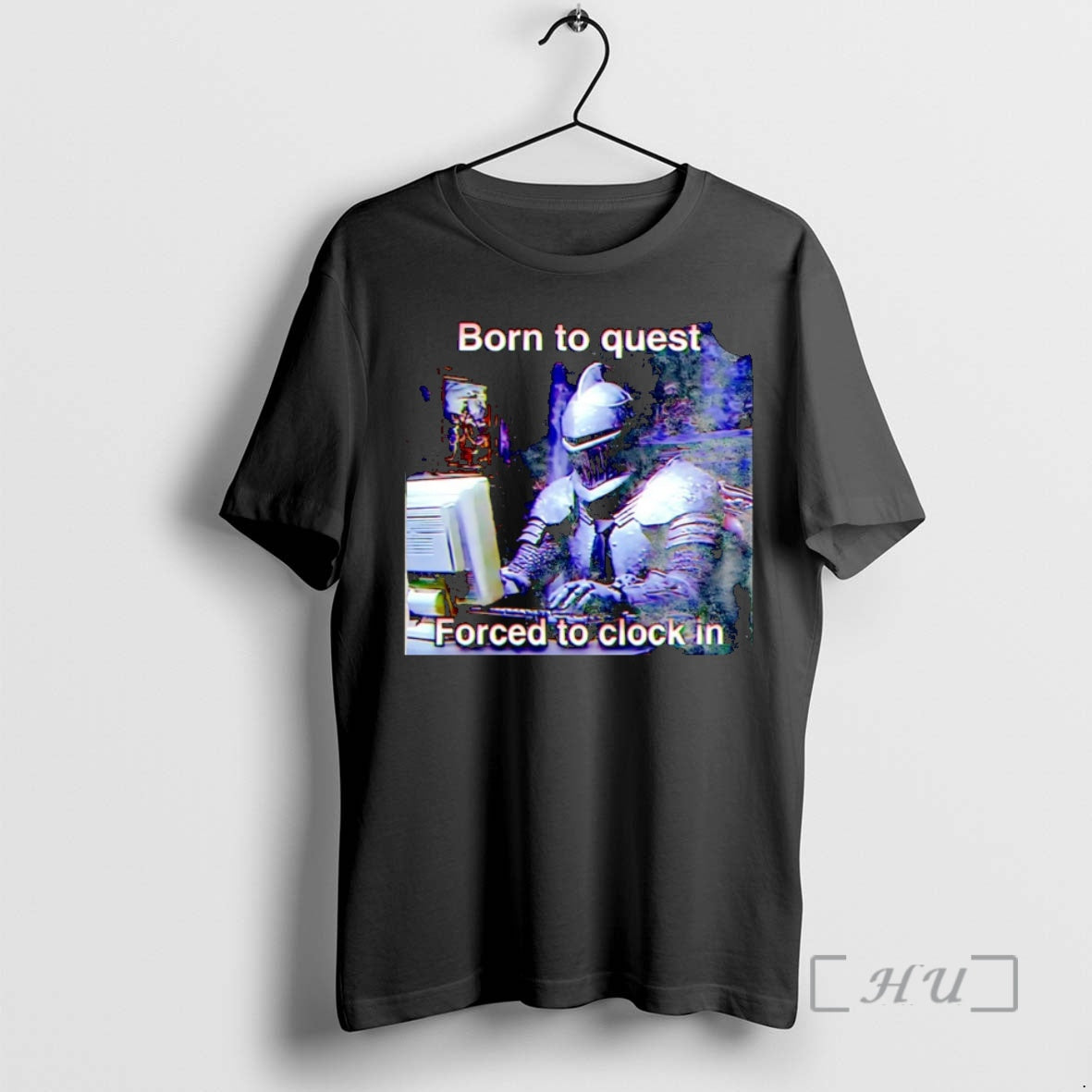 Officials Born To Quest Forced To Clock In Christmas T-Shirts, Hoodie, Sweatshirt | HypeCrazeTee.com
