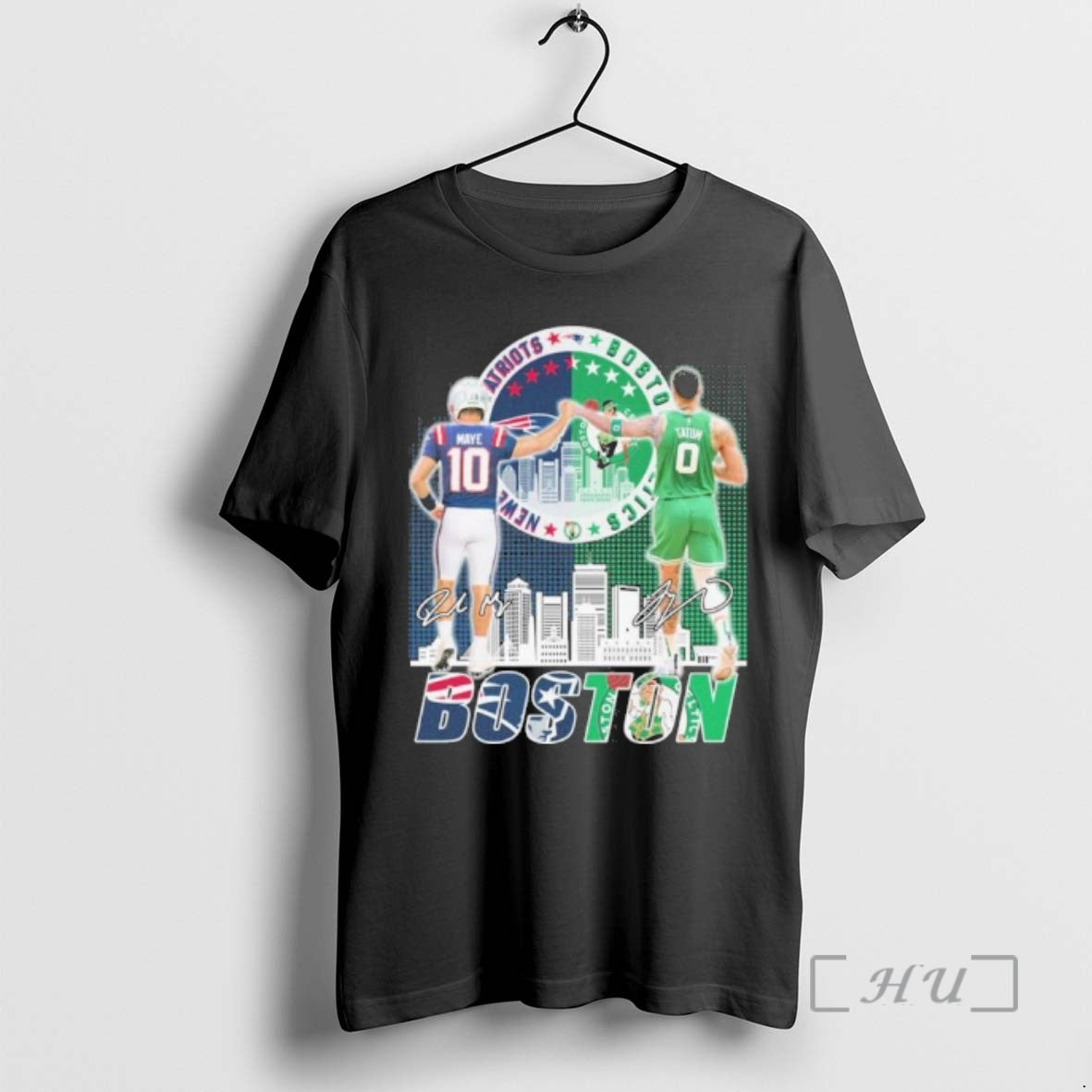 Officials Boston Sports Teams Drake Maye And Jayson Tatum T-Shirts, Hoodie, Sweatshirt | HypeCrazeTee.com