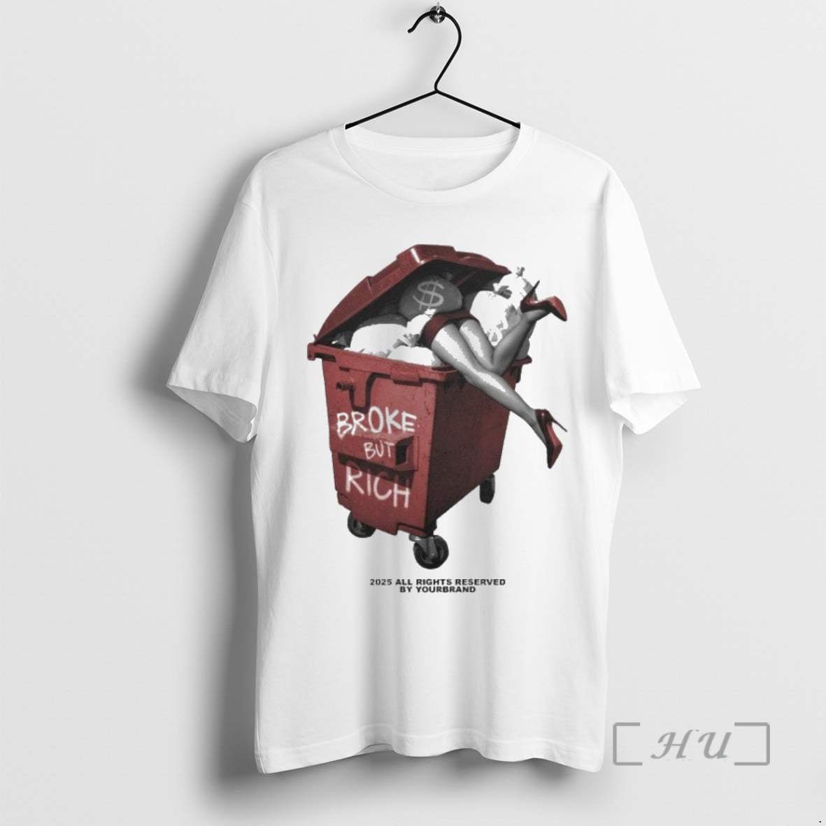 Officials Broke But Rich 2025 All Rights Reserved By Yourbrand T-Shirts, Hoodie, Sweatshirt | HypeCrazeTee.com