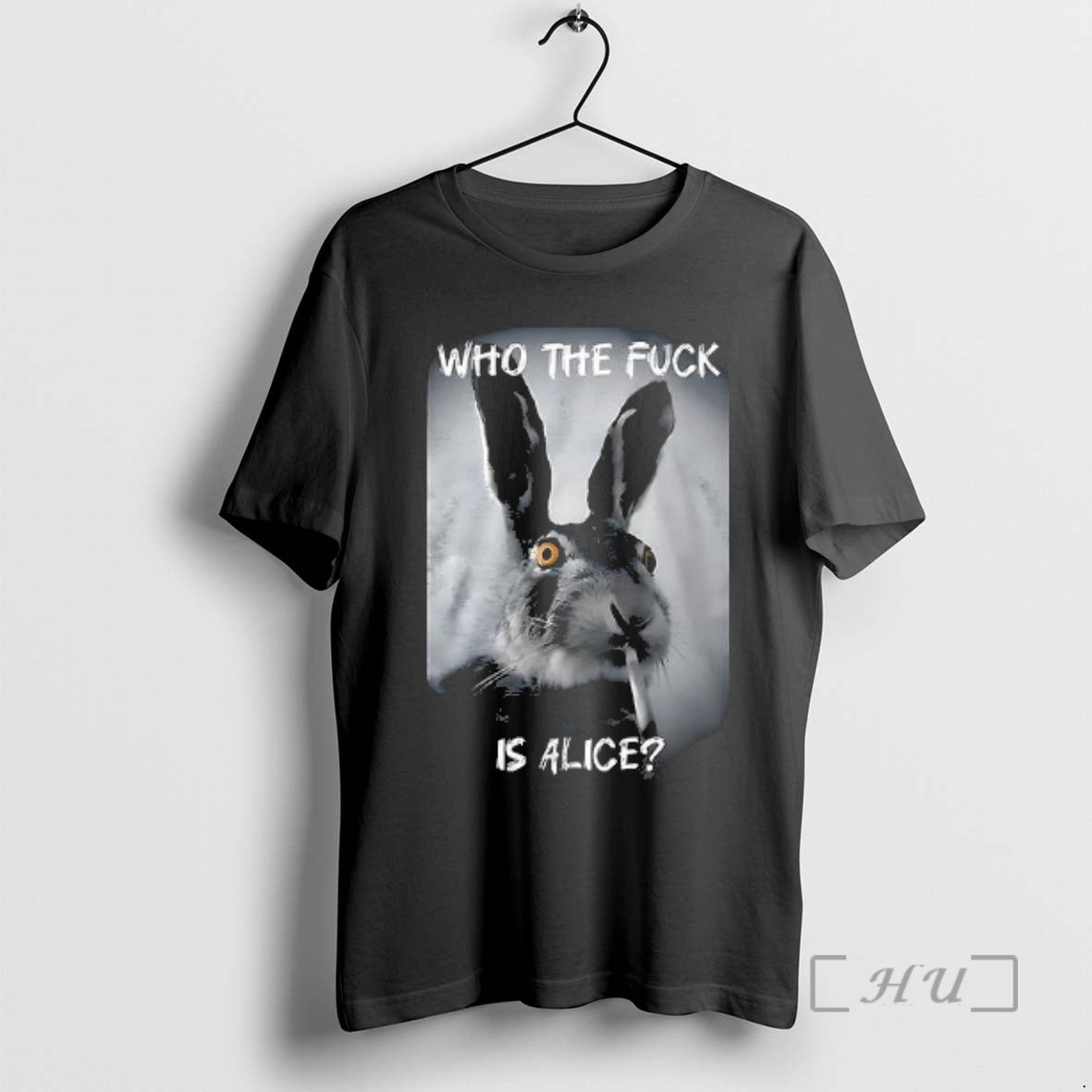 Officials Bunny Smoke Who The Fuck Is Alice 2025 Woman T-Shirts, Hoodie, Sweatshirt | HypeCrazeTee.com