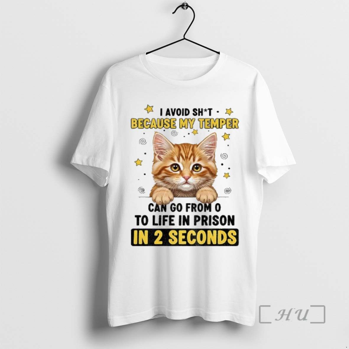 Officials Cat I Avoid Shit Because My Temper Can Go From O To Life In T-Shirts, Hoodie, Sweatshirt | HypeCrazeTee.com
