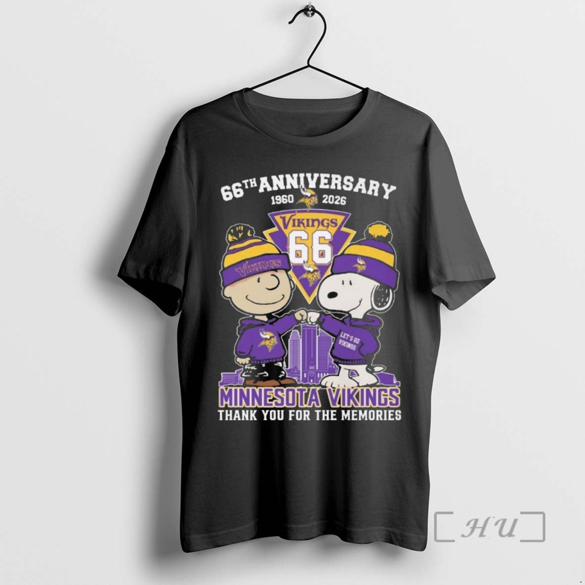 Officials Charlie Browns And Snoopy X Minnesota Vikings 66th Anniversary 1960 2026 Thank You For T-Shirts, Hoodie, Sweatshirt