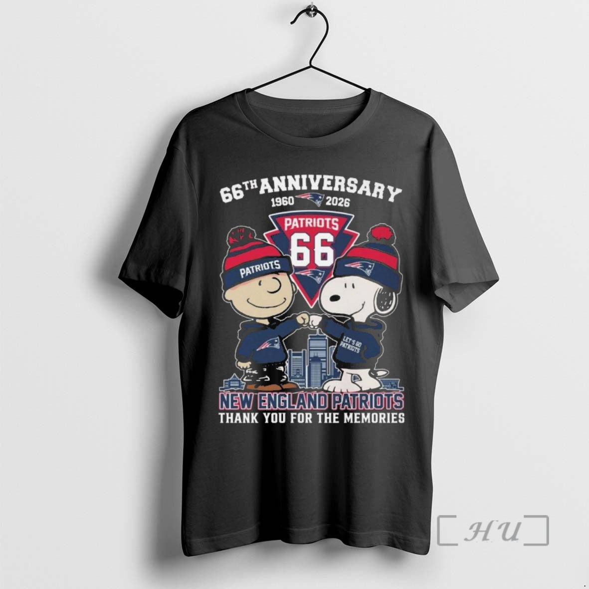Officials Charlie Browns And Snoopy X New England Patriots 66th Anniversary 1960 2026 Thank You T-Shirts, Hoodie, Sweatshirt