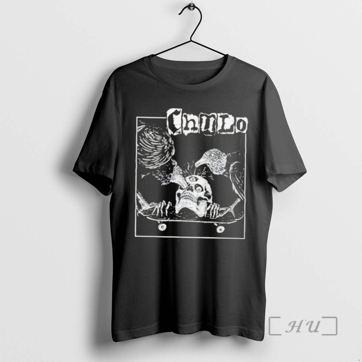 Officials Chaudo Skull Ravens Retro T-Shirts, Hoodie, Sweatshirt | HypeCrazeTee.com