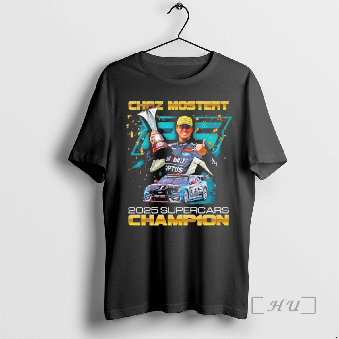 Officials Chaz Mostert 2025 Supercars Champions T-Shirts, Hoodie, Sweatshirt | HypeCrazeTee.com