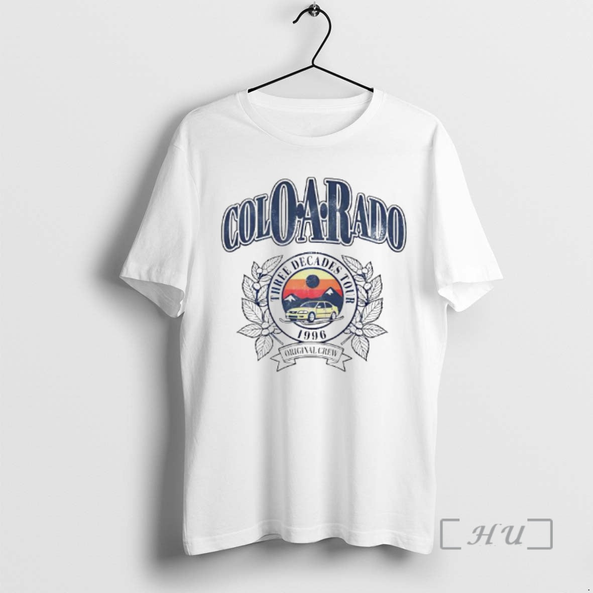 Officials Coloarado Three Decades Tour 1996 Crew Vintage Car T-Shirts, Hoodie, Sweatshirt | HypeCrazeTee.com