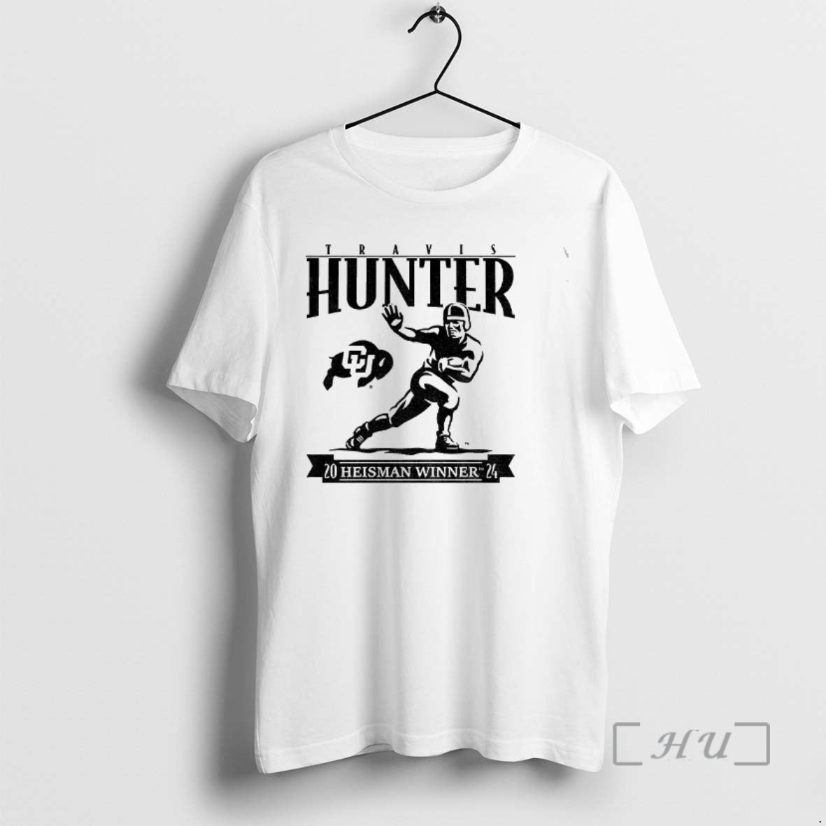 Officials Colorados 2024 Heisman Trophy Travis Hunter T-Shirts, Hoodie, Sweatshirt | HypeCrazeTee.com