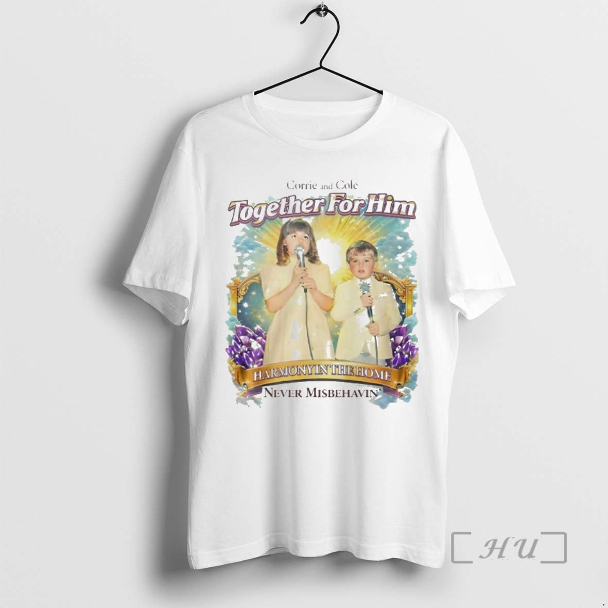 Officials Corrie And Cole Together For Him Harmony In The Home Never Misbehavin Family Collection T-Shirts, Hoodie,...