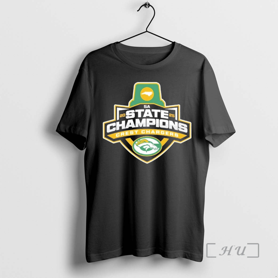 Officials Crest Chargers Nc 5a State Champions 2025 T-Shirts, Hoodie, Sweatshirt | HypeCrazeTee.com