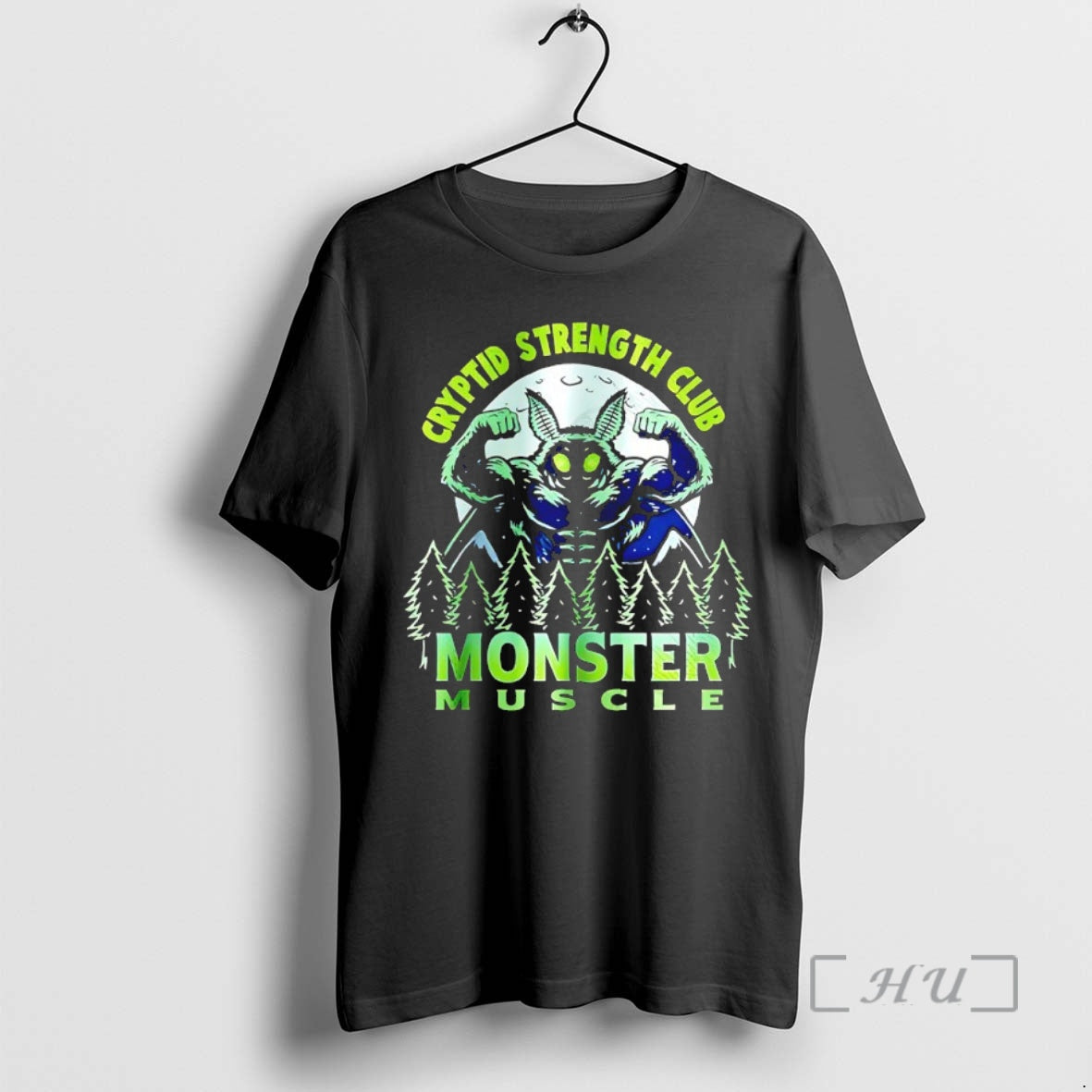 Officials Cryptid Strength Club Monster Muscle T-Shirts, Hoodie, Sweatshirt | HypeCrazeTee.com