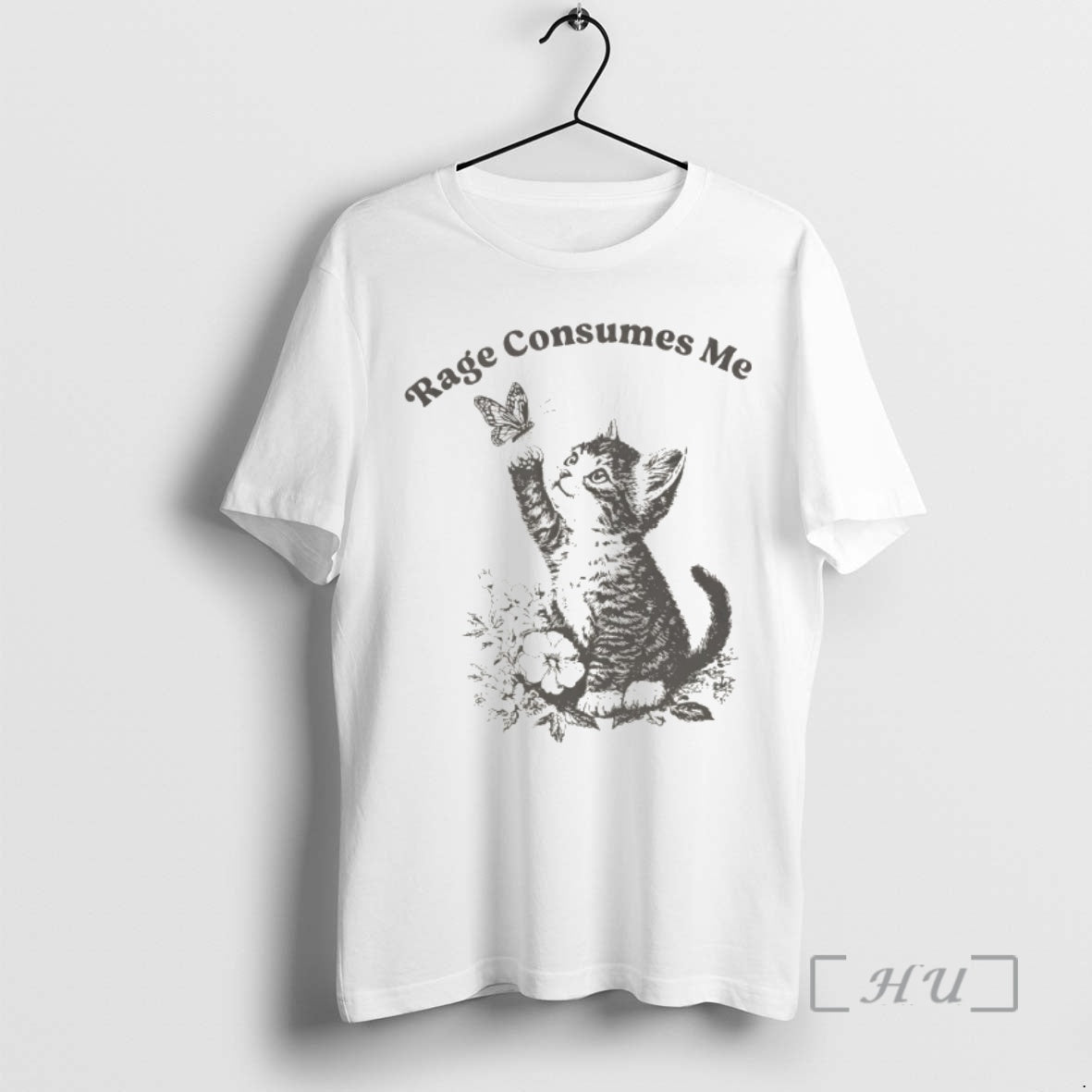 Officials Cute Cat Meme Rage Consumes Me T-Shirts, Hoodie, Sweatshirt | HypeCrazeTee.com